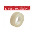 Tapes | Universal UNV83436 0.75 in. x 36 yds. 1 in. Core Invisible Tape - Clear (1 Roll) image number 3