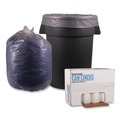 Just Launched | Boardwalk X7658XCKR01 38 in. x 58 in. 60 gal. 1.75 mil Low Density Can Liners - Clear (100/Carton) image number 1