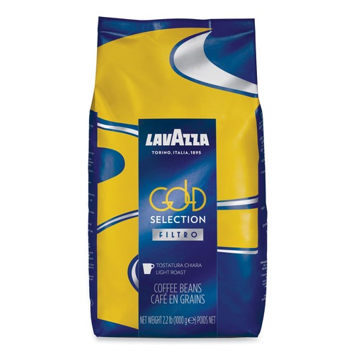 Coffee | Lavazza 3427 2.2 lbs. Bag Gold Selection Whole Bean Coffee - Light and Aromatic image number 0