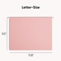 Back to School Sale | Smead 64066 Letter Size 1/5-Cut Tabs Colored Hanging File Folders - Pink (25/Box) image number 1