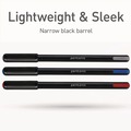 Back to School Sale | TOPS PEN12126 Fine 0.7 mm PENTONIC Stick Ballpoint Pen - Assorted Ink Colors/Black Barrel (25/Pack) image number 5