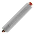 Pens | uni-ball 60139 VISION Fine 0.7 mm Stick Roller Ball Pen - Red Ink Silver/Red/Clear Barrel (1-Dozen) image number 5