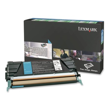 Lexmark C5340CX 7000 Page-Yield Return Program Extra High-Yield Toner - Cyan