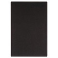 Bulletin Boards | Quartet 7684BK 48 in. x 36 in. Oval Office Fabric Board - Black Surface image number 1