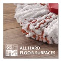 Mops | O-Cedar 170500EA EZWring Patented Microfiber Deep Clean Refill - Red/White image number 4