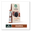 Coffee | Starbucks 12407839 1.4 oz. Packet VIA Ready Brew Coffee - Colombia (8/Pack) image number 1