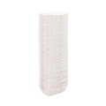 Just Launched | Boardwalk BWK30LAG025 2.69 in. x 1.05 in. x 4 in. 0.25 lbs. Capacity Paper Food Baskets - Red/White (1000/Carton) image number 3
