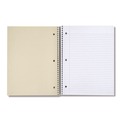 Just Launched | Universal UNV66400 11 in. x 8.5 in. 3-Subject Medium/College Rule Wirebound Notebook - Black Cover image number 4