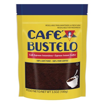 Folgers FOL11167 Cafe Bustelo 3.5 oz. Packet Instant Coffee - Espresso