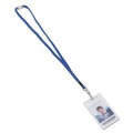 Label & Badge Holders | Advantus 97130 36 in. Long Breakaway Lanyards with Metal J-Hook Fastener - Blue (24/Box) image number 0