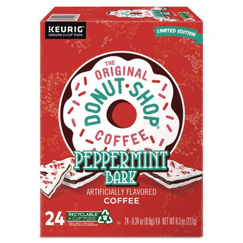 Coffee | The Original Donut Shop 5000355565 K-Cup Pods - Peppermint Bark (24/Box) image number 0