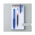 Pens | Pilot 31507 G-Knock BeGreen Fine 0.7 mm Gel Pen - Blue Ink/Translucent Blue/Blue Barrel (1-Dozen) image number 5