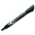 Washable Markers | Quartet 5001-2MA Broad Chisel Tip EnduraGlide Dry Erase Marker - Black (1 Dozen) image number 3