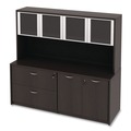 Office Filing Cabinets & Shelves | Alera ALEVA613622ES Valencia Series 34.13w x 22.78d x 29.5h Storage Cabinet - Espresso image number 3
