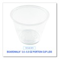 Food Trays, Containers, and Lids | Boardwalk BWKPRTN55TS 5.5 oz Plastic Souffle/Portion Cups - Translucent (2500/Carton) image number 5