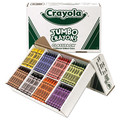 Arts & Crafts Supplies | Crayola 528389 25 Each of 8 Colors Jumbo Classpack Crayons (200/Set) image number 3