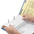 File Folders | Smead 14032 6-Section Pressboard Top Tab Classification Folders with 6 SafeSHIELD Fasteners - Letter Size/Dark Blue (10/Box) image number 5