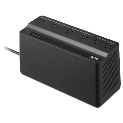 Office Electronics & Batteries | APC BE425M 120VA 180 Joules 6 Outlets Smart-UPS 425VA Battery Backup System image number 0