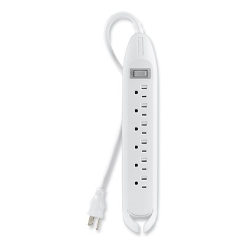 Belkin F9D160-12 6-Outlet 12 ft. Cord Power Strip - White
