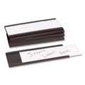 Label & Badge Holders | U Brands 5160U00-15 6 x 2 Magnetic Card Holders - Black (10/Pack) image number 5