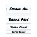 Labels | C-Line 87805 6 in. x 0.5 in. Side Load Clear Magnetic Label Holders (10/Pack) image number 5
