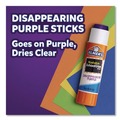 Back to School Sale! Save an additional 15%! | Elmer's E605 0.77 oz Disappearing Purple All Purpose Glue Sticks - Dries Clear (30/Box) image number 4