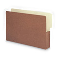 File Folders | Smead 74624 3.5 in. Expansion Legal Size Drop-Front End Tab File Pockets - Redrope (10/Box) image number 0