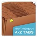Just Launched | Pendaflex R117ALHD 1/3-Cut Tab Heavy-Duty Expanding File with Reinforced Flap and 21 Sections - Letter, Redrope image number 3