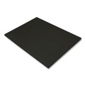 Cover & Cardstock | Prang P6317 50 lbs. Text Weight 18 in. x 24 in. SunWorks Construction Paper - Black (50/Pack) image number 0