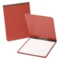 Report Covers & Pocket Folders | Oxford 71134EE 8.5 in. x 11 in. 2 in. Capacity 2-Prong Metal Fastener Reinforced Top Hinge PressGuard Report Cover - Red image number 4