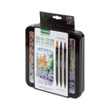 Washable Markers | Crayola 586501 Brush and Detail Dual Ended Extra-Fine Markers - Assorted Colors (16/Set) image number 2