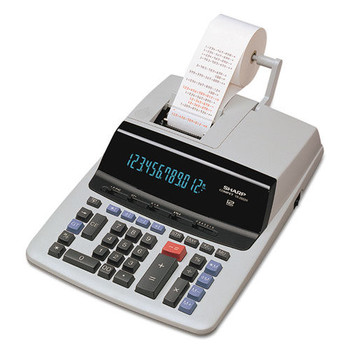 Sharp VX2652H 4.8 Lines/Sec Two-Color Printing Calculator - Black/Red Print