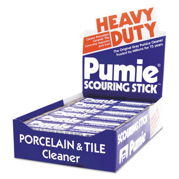 SPONGES AND SCRUBBERS | Pumie JAN-12 6.75 in. x 1.25 in. Scouring Stick - Gray (1 Dozen)