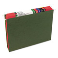 File Folders | Smead 12710 0.75 in. Expansion Reinforced Top Tab Colored File Folders - Letter Size/Red (100/Box) image number 4