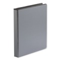 Binders | Universal UNV30711 1 in. Capacity 11 in. x 8.5 in. 3 Rings Deluxe Easy-to-Open D-Ring View Binder - Black image number 0