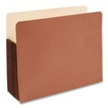 File Folders | Pendaflex 45303 7 in. Expansion Legal Size Premium Reinforced Expanding File Pockets - Red Fiber (5/Box) image number 2
