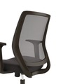 Office Chairs | Alera ALEWX42BME17 17.09 in. to 20.83 in. Seat Height Supports Up to 275 lbs. Wessex Ergonomic Fabric Mesh Swivel Task Chair - Black image number 2