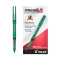 Just Launched | Pilot 25104 Precise V5 0.5 mm Roller Ball Pens - Extra-Fine, Green (Dozen) image number 0