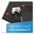 File Folders | Pendaflex 04153 1/5 BLA 1/5-Cut Tabs Colored Reinforced Hanging Legal Folders - Black (25/Box) image number 1