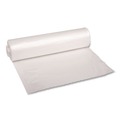 Trash Bags | Boardwalk X6639DCKR01 33 in. x 39 in. 1.4 mil 33 gal. Recycled Low-Density Polyethylene Can Liners - Clear (100/Carton) image number 1