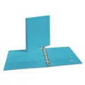 Binders | Avery 17295 3 Slant Rings 1 in. Capacity 11 in. x 8.5 in. Durable View Binder with DuraHinge - Aqua image number 0