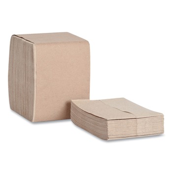 Tork 506700 1-Ply 6.5 in. x 8.39 in. Xpressnap Fit Interfold Dispenser Napkins - Natural (36/Carton)