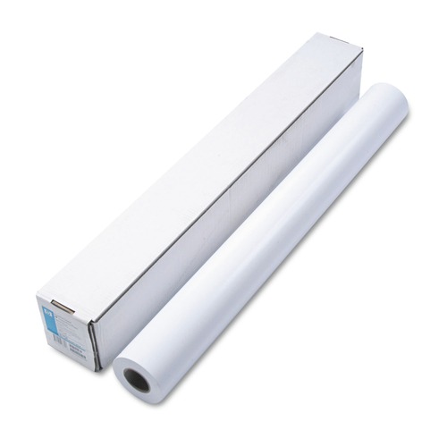 Just Launched | HP Q6580A 36 in. x 100 ft. Designjet Large Format Instant-Dry Semi-Gloss Photo Paper - White (1 Roll) image number 0
