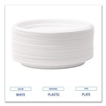 Bowls and Plates | Boardwalk BWKPLTHIPS6WH 6 in. Diameter Hi-Impact Plastic Dinnerware Plate - White (1000/Carton) image number 8