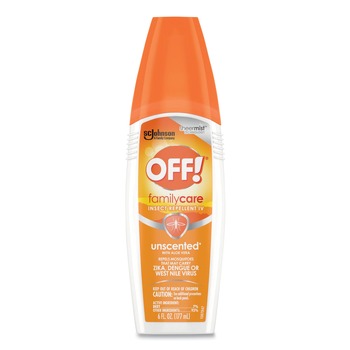 OFF! 331348 Familycare 6-Ounce Insect Repellent Spray - Unscented (12/Carton)