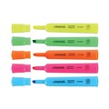 Highlighters | Universal UNV08867 Chisel Tip Desk Highlighters - Assorted Color (12/Set) image number 2