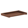 Alera | Alera ALEVA312414WA Valencia II Series 24.5 in. x 15 in. x 2 in. Center Drawer - Modern Walnut image number 2