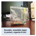 Trash Bags | Stout by Envision ZF008C 2 mil 12 in. x 12 in. Seal Closure Bags - Clear (500/Carton) image number 8