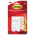 Wall Racks & Hooks | Command 17001ES 3 lb Capacity General Purpose Plastic Hooks - Medium/White (2/Pack) image number 0
