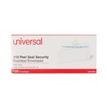 Envelopes & Mailers | Universal UNV36004 Peel Seal 4.13 in. x 9.5 in. #10 Square Flap Security Tint Business Envelopes - White (100/Box) image number 0